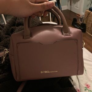 BCBG mauve crossbody